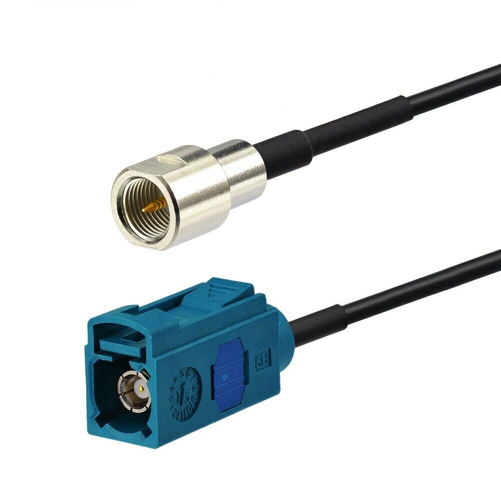 Antennadapter, Fakra Z-hona till FME-hane, 150 mm
