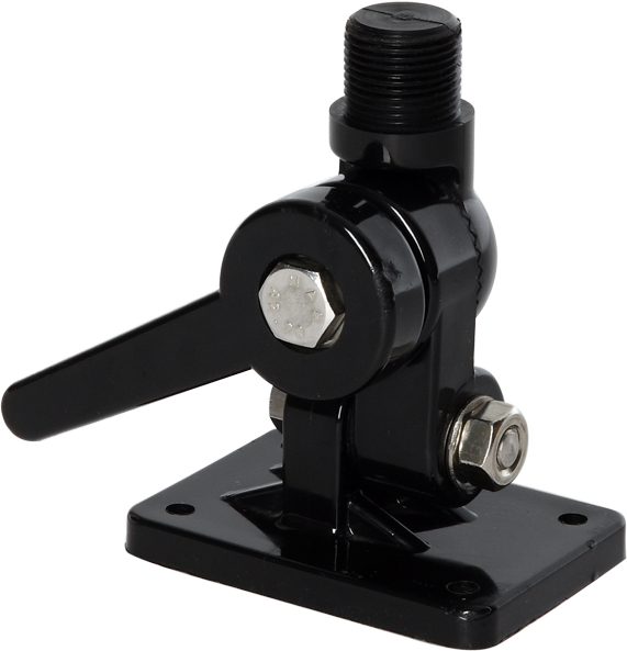 Antenna mount 4-way nylon black
