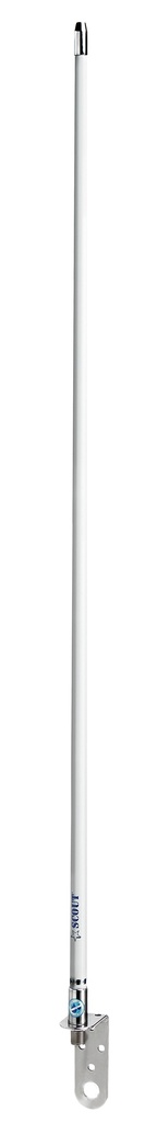 Marine antenna 3 dB VHF fibreglass 1 m Windex ready N female L-base