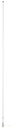 Båtantenn 6 dB VHF glasfiber 2,4 m kabel 6 m RG8X