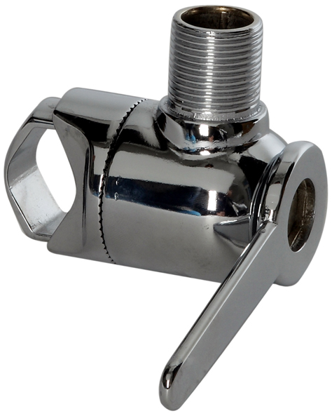 Antenna mount 2-way chrome for tube ø18-28 mm