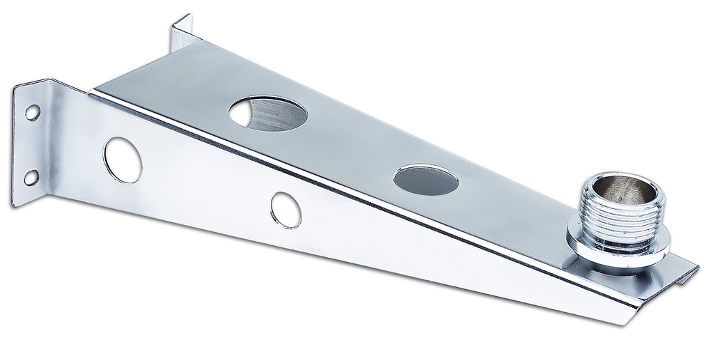Stainless-steel antenna mount for mast, length 230 mm, e.g. CRUISER