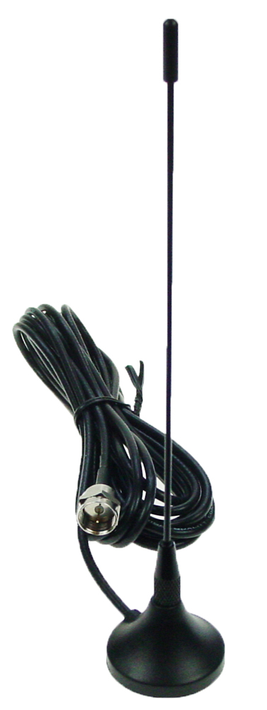 TV antenna UHF magnetic base 2 m F connector RG174