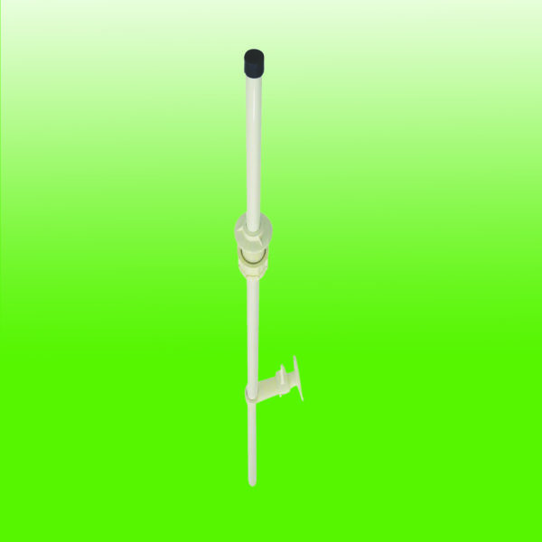 Aluminium mast 1.65 m ø25 mm for antennas T480 and C3779