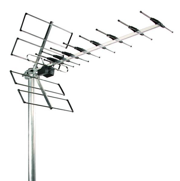 TV-antenn UHF K21-48 13 dBd LTE700-filtrering, Wisi