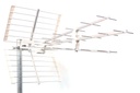 TV antenna UHF channels 21-48 gain 12-18 dBi 35-element ICE LTE700