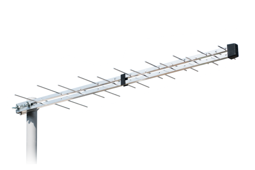 TV-antenni UHF 21-69 24,5 dBi 28 ele akt. G-SWITCH 5-24VDC 83mA