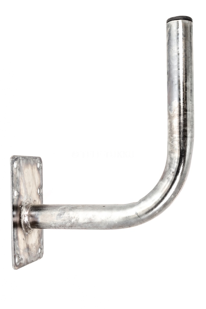 Väggfäste Ø33 mm, 250 mm från vägg, elförzinkat