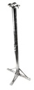 Teleskopiskt mastfäste, 75-110 cm från vägg, Ø38-50 mm, galvaniserat