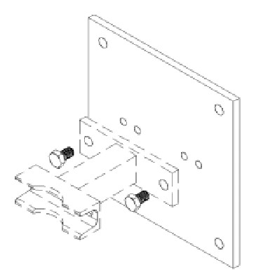 Väggmonteringsplatta 250×250 mm