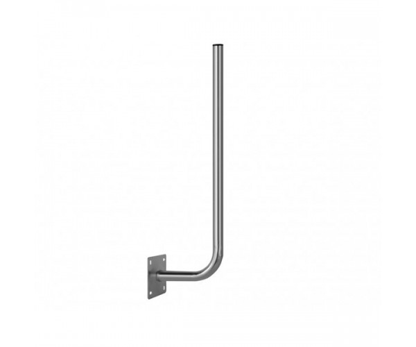 Väggfäste, 300 mm från vägg, Ø38 mm, höjd 1200 mm, för Iskra MIMO-antenner