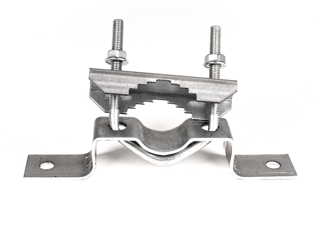 Mast bracket, 50 mm wall clearance, Ø38-50 mm, galvanised