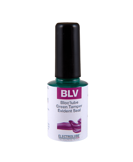 Electrolube Bloc'Lube BLV – Green Tamper-Evident Seal, 15 ml