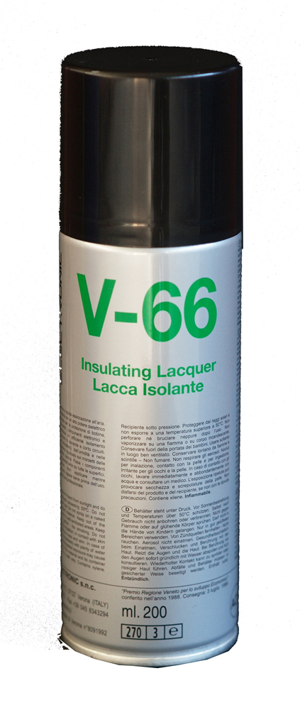 Clear protective coating -30 - +130°C 200 ml spray