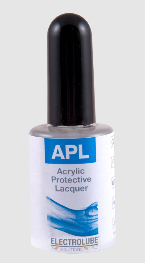 Electrolube APL – Acrylic Protective Lacquer, 15 ml brush bottle