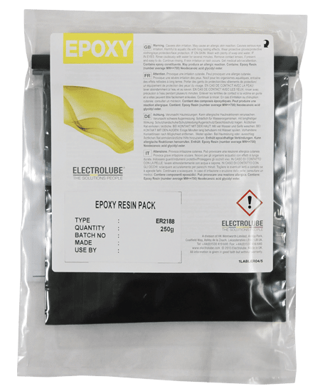 Electrolube ER2188 – General-Purpose Flame-Retardant Epoxy Resin, 500 g