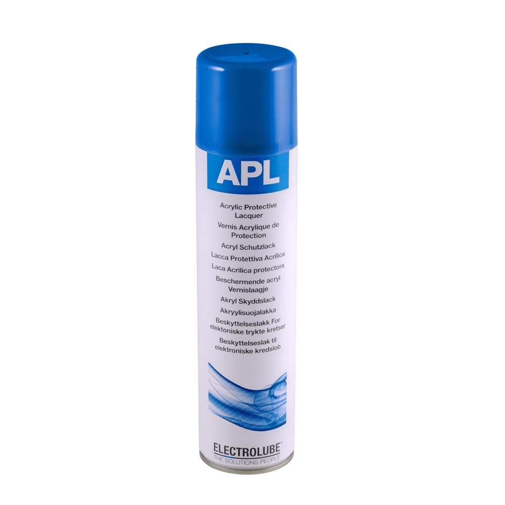 Electrolube APL – Acrylic Protective Lacquer, 400 ml aerosol