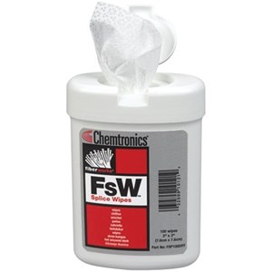 Torr rengöringsduk för fiberskarvning FSW 76x76 mm 100 st burk