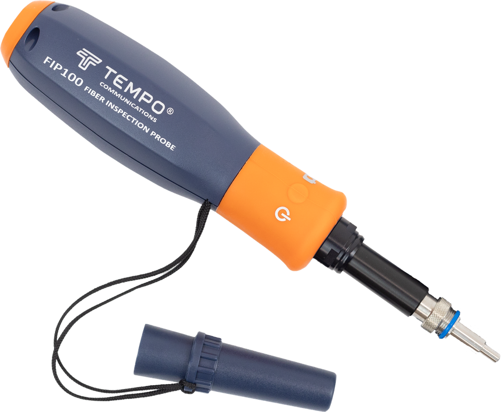 Fibre inspection microscope for iOS and Android, autofocus, automatic test, Wi-Fi