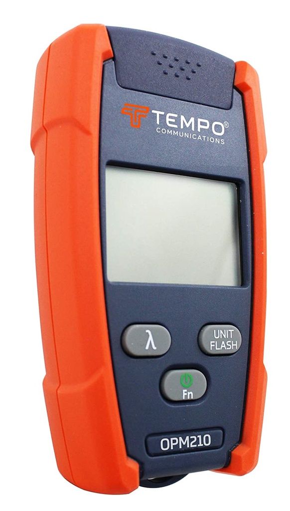Optical power meter, -70 to +10 dBm, VFL, universal 2.5 mm, 850-1625 nm