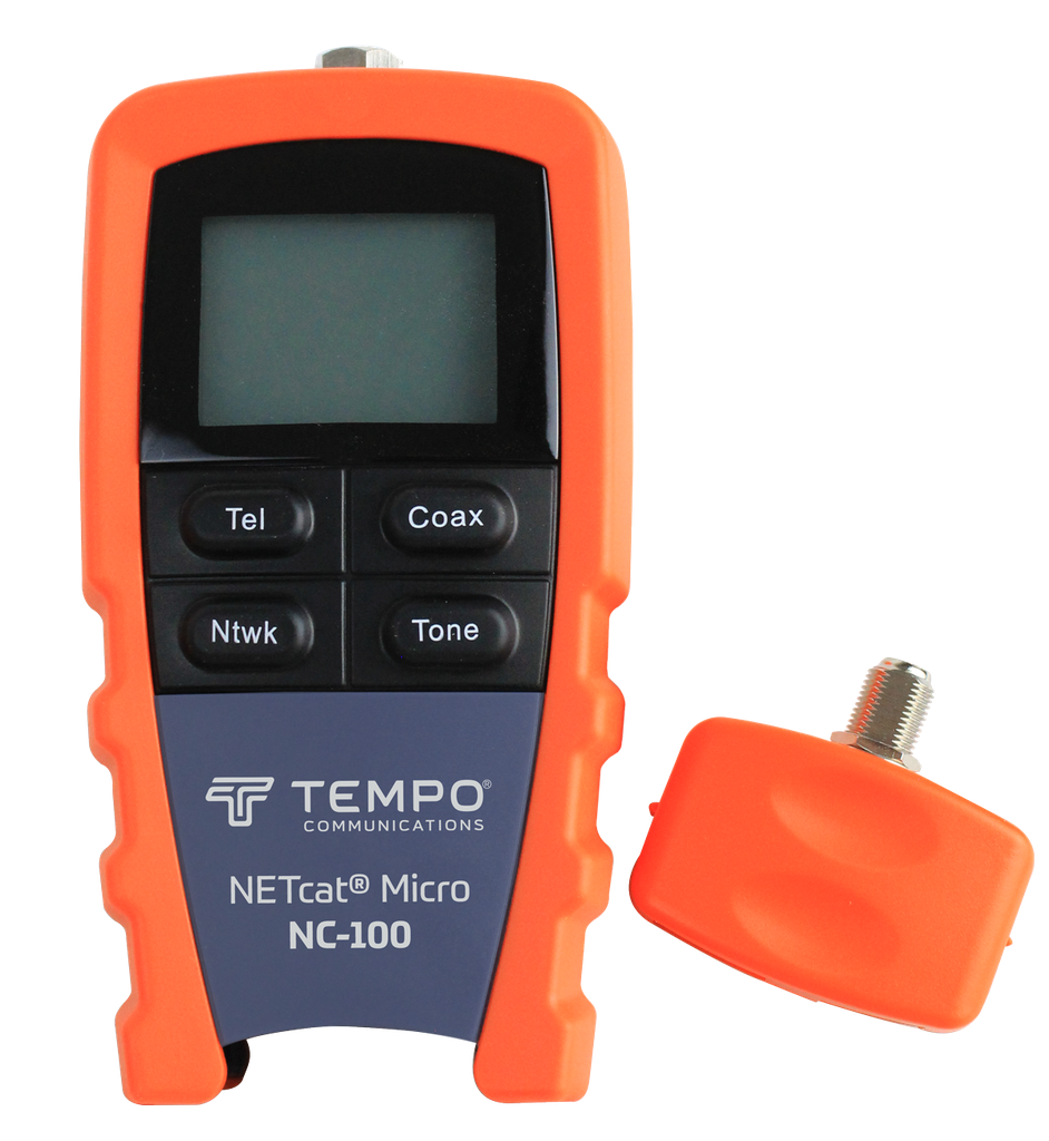NETcat Micro twisted-pair/coaxial cable tester