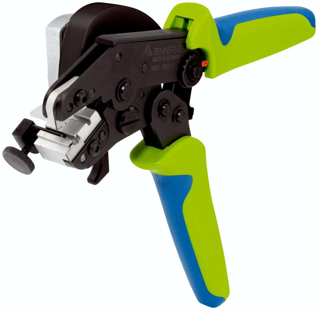 Fibre cutting and stripping tool for 2.2 mm fibre