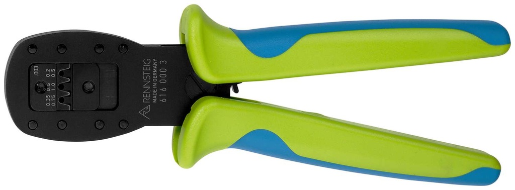 Crimping tool for MicroTimer contacts, 0.2-0.5/0.35-0.75/0.5-1 mm²