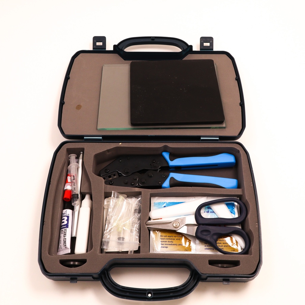 Työkalusarja optisille kuiduille 