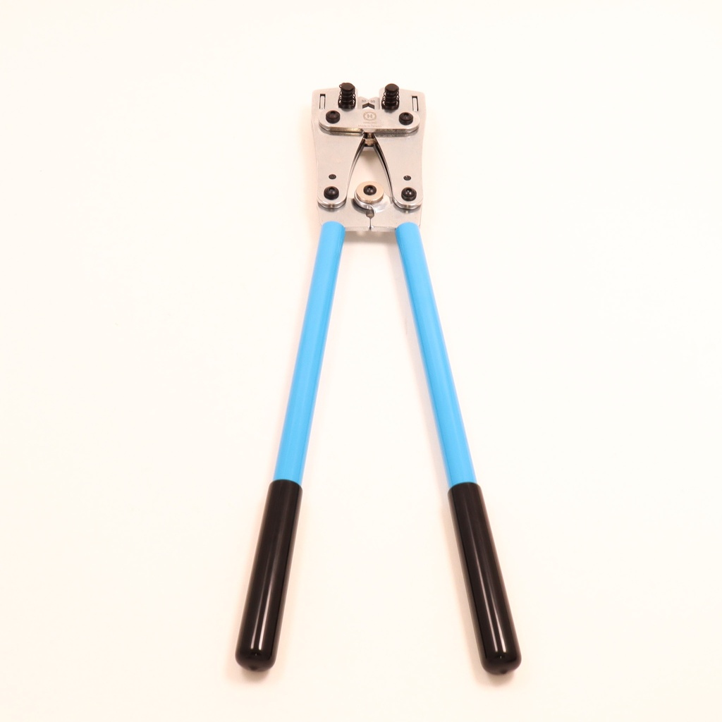 Crimping tool for copper sleeves and 6/10/16/25/35/50 mm² cables