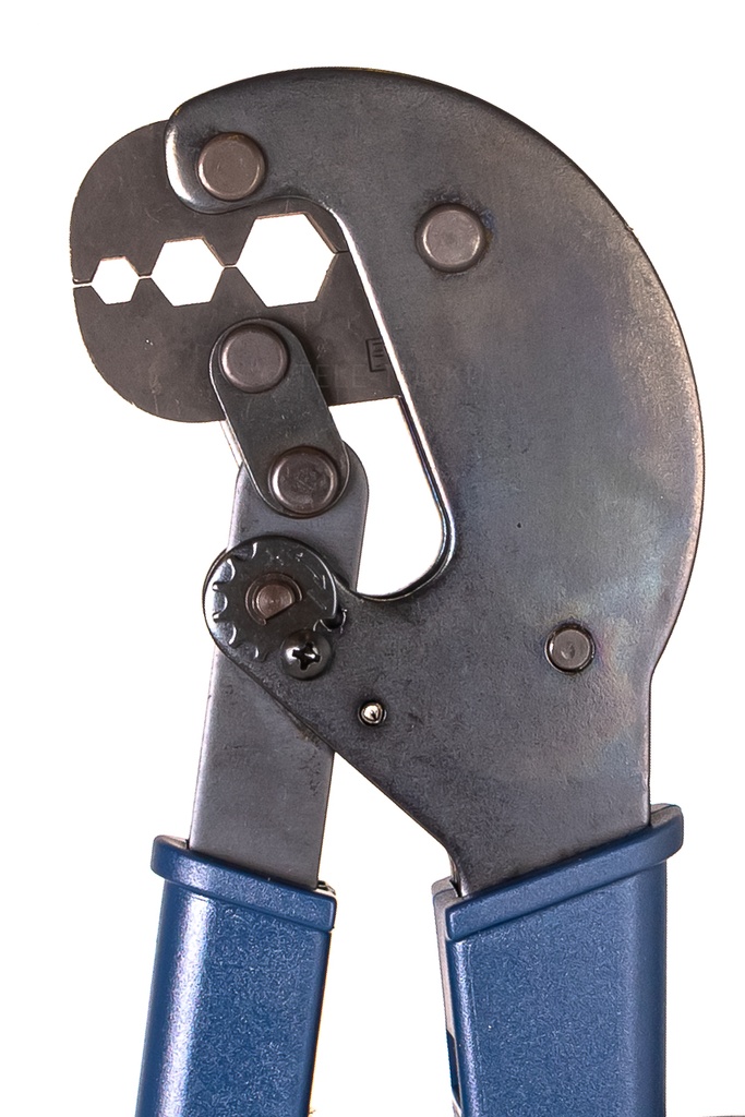 Crimping tool for RG6/58/11/213, without centre-pin crimp