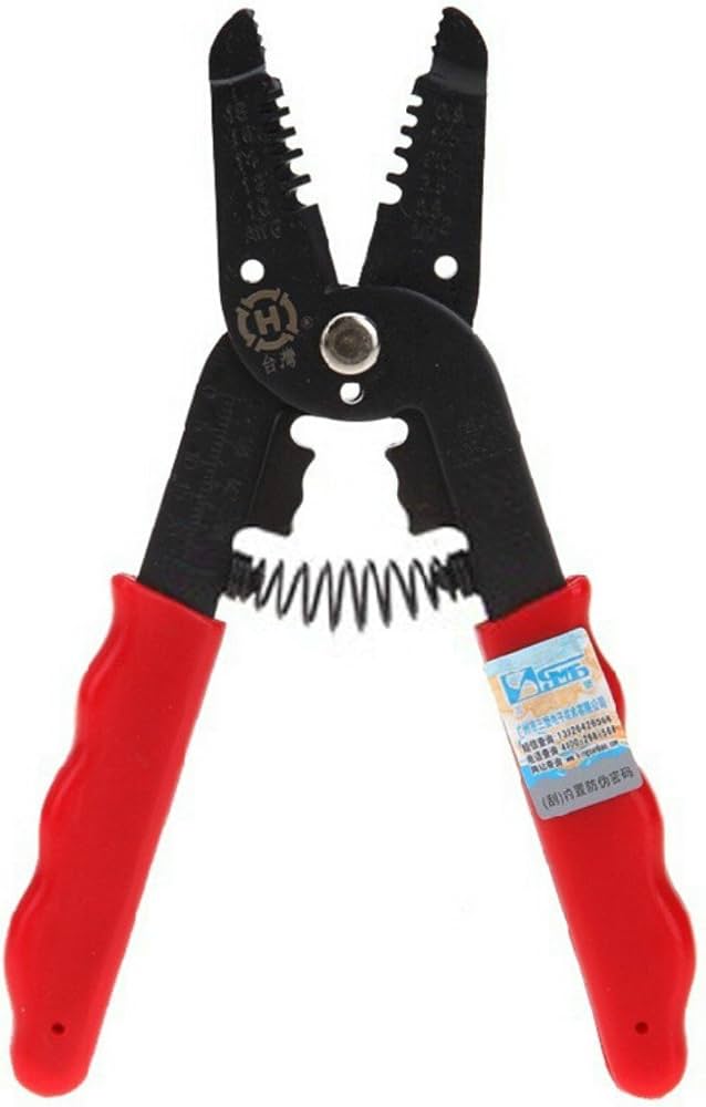 Avisoleringstång 0,9-5,5 mm² med avbitare, tång och pressfunktion