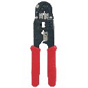 Crimping tool for 8-way RJ45 modular cable