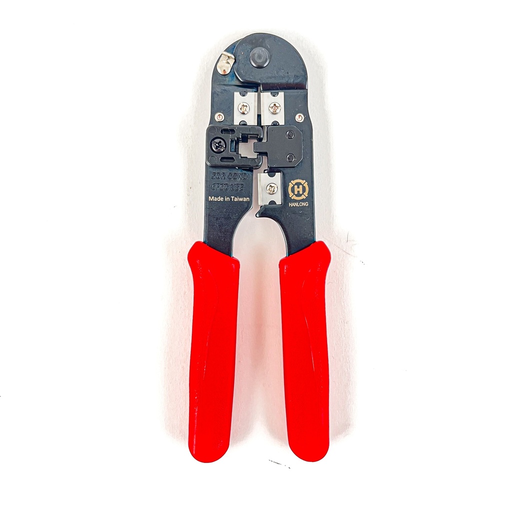 Presstång för 6-polig RJ11/RJ12-modularkabel