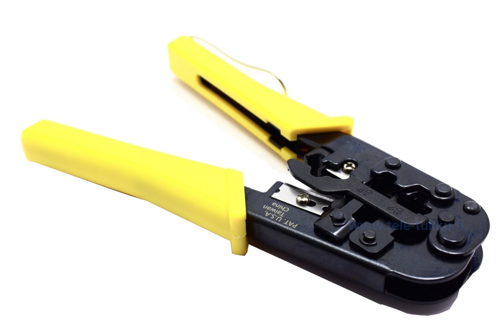 Presstång för 6- och 8-poliga RJ45/RJ11/RJ9/RJ14-modularkontakter