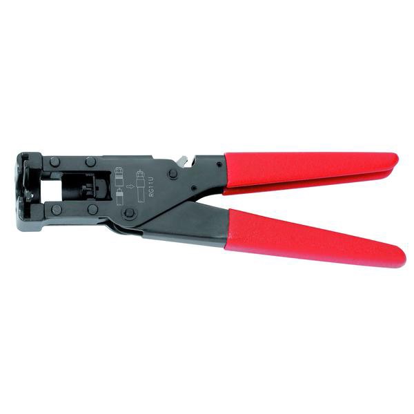 Crimping tool DV14 for F connectors