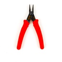 Needle-nose pliers serrated short narrow