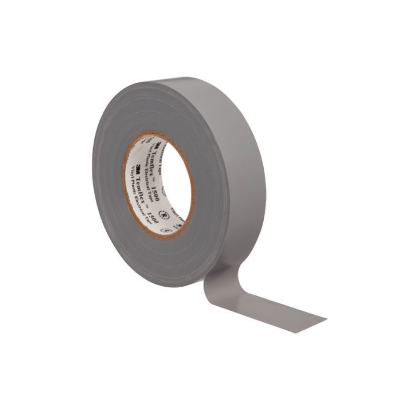 Sähköteippi 15mm/10m harmaa 