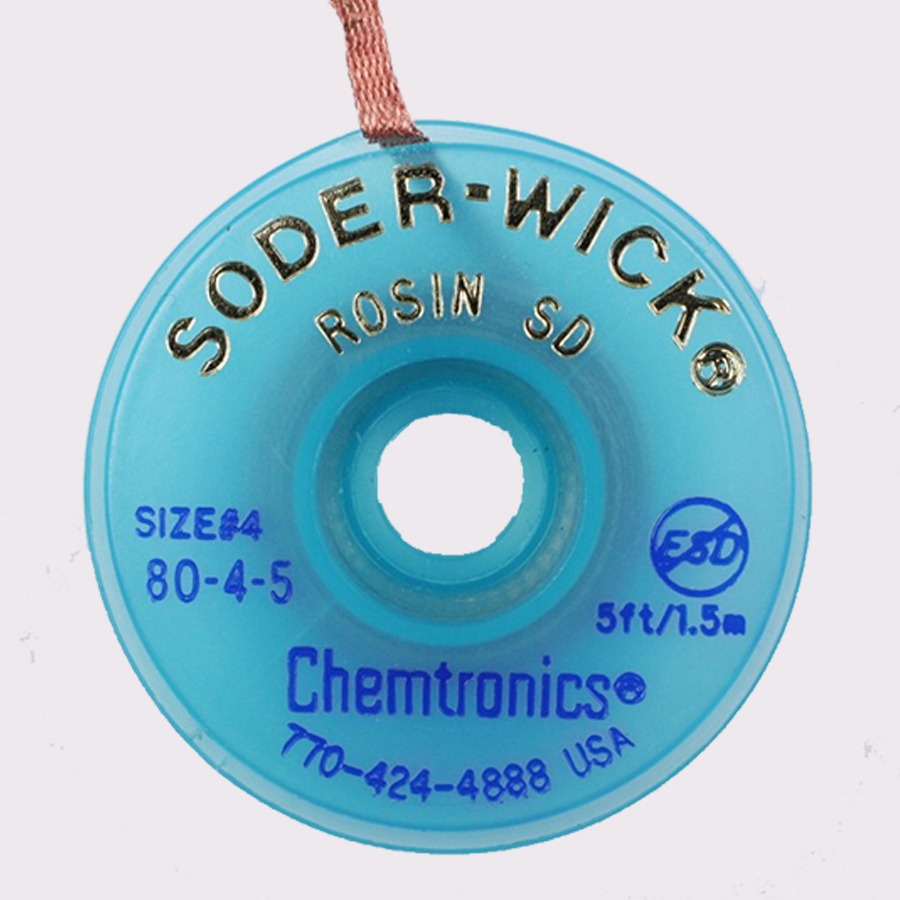 Desoldering braid 8045 2.8 mm ESD 1.5 m blue 25 pcs pack