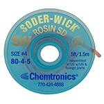 Desoldering braid 2.8 mm blue 1.5 m 10 pcs rosin sd vacuum pack