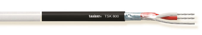 Audiokaapeli DIGI 1x2x0,14 mm² 110 ohm taipuisa ø3,2 mm² AES/EBU K200m