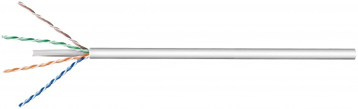 CAT6-kaapeli 4x2x24 UTP1x0,5mm² ø6,2mm² 305m