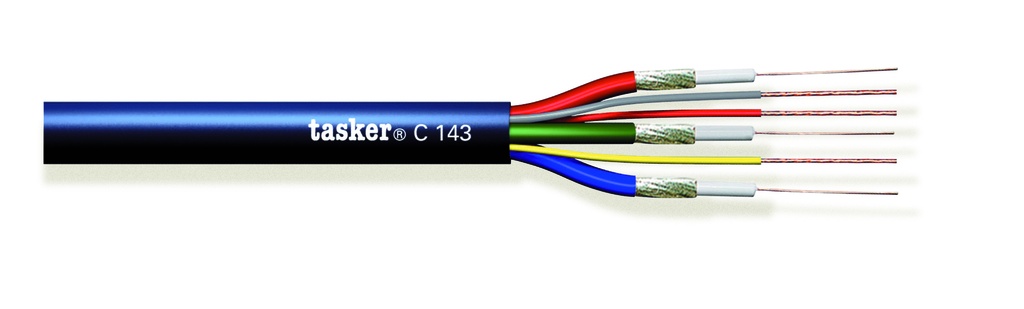 Videokaapeli 3x75ohm RGB+3x0,12