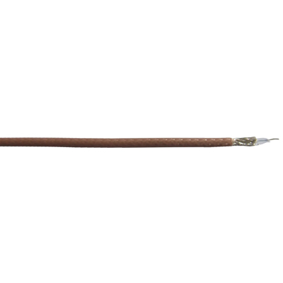 RG179-kaapeli 75 Ohm 0,3/1,6 mm Ø2,54 mm Teflon FEP -55/+200°C
