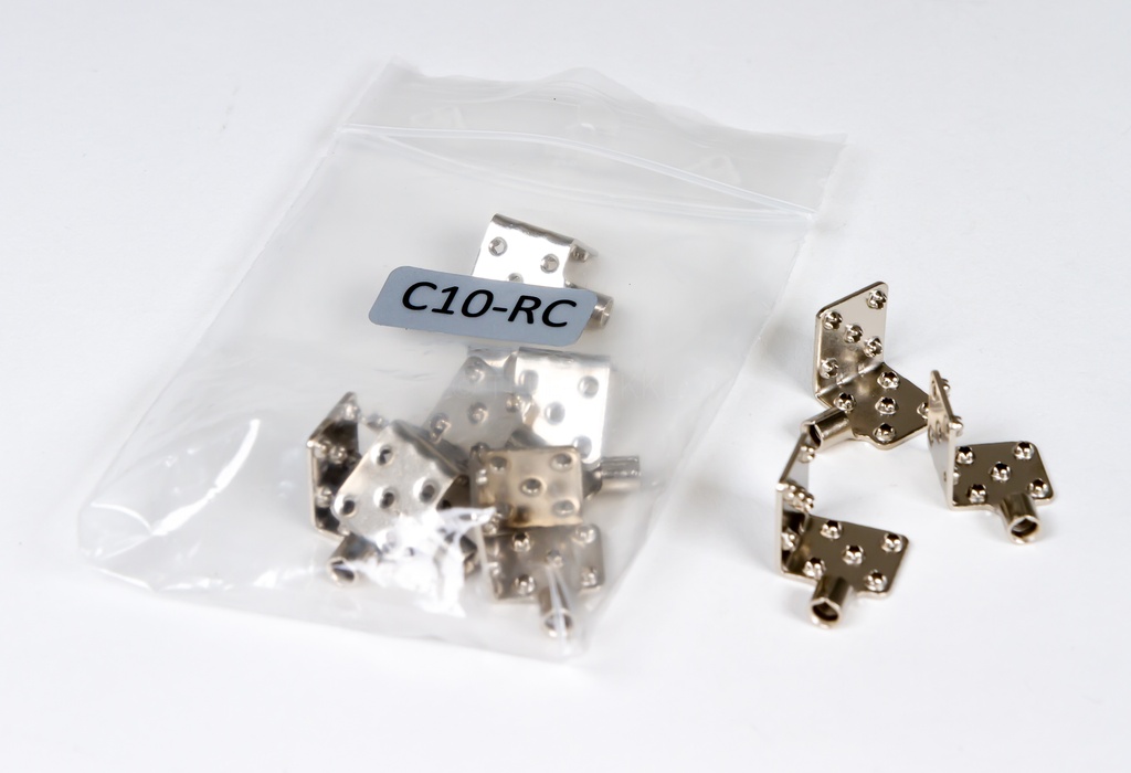 End connector for RC cables, pack of 10, 1.5-4 mm²
