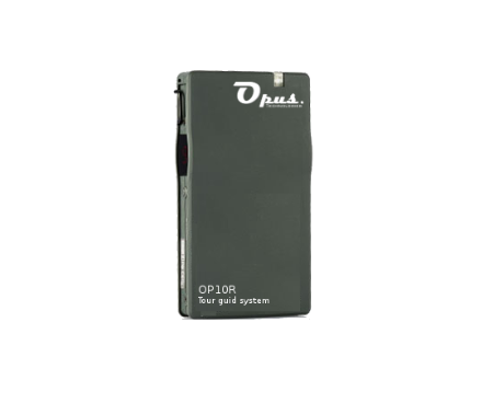 Trådlös UHF-mottagare 863-865 MHz, Li-ion, 14 h