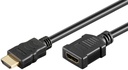 HDMI-kabel hane/hona 1 m VR124