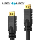 HDMI-cable 15 m LSZH Secure-Lock-System AWG24