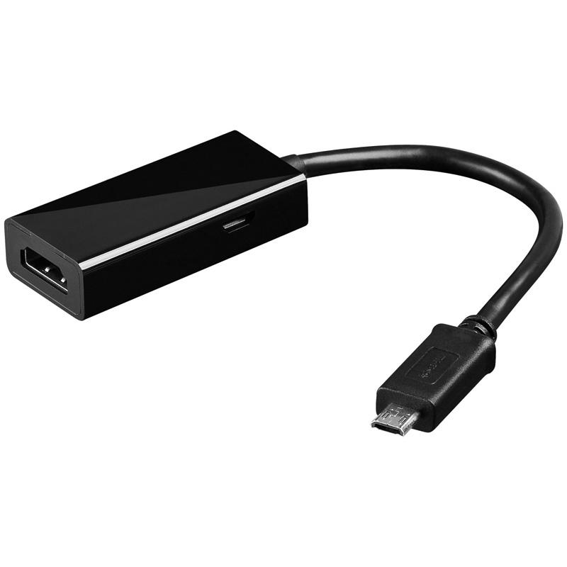 HDMI-naaras/USB-micro-uros adapteri 