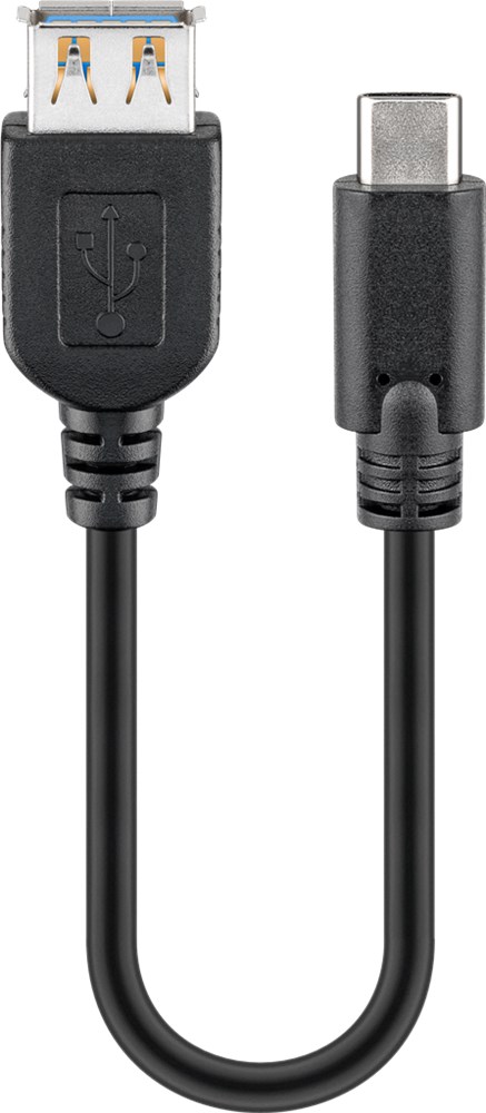 USB A-female/USB C-male 3.0 0.2 m