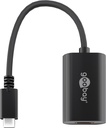 USB-C uros>HDMI-naaras adapteri 4K60 musta 0,2 m